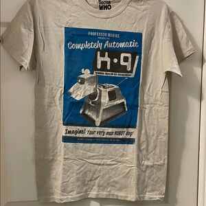 Doctor Who K9 tee